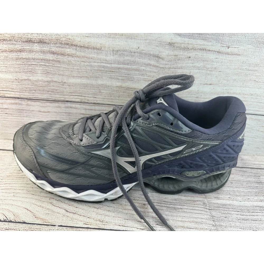 Mizuno Men's Wave Creation 20 Stormy Weather Lace Up Running Shoes Size 10.5